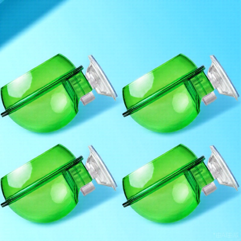 Water Dish Reptile - 4Pcs Reptile Bowl Suction Cup Wall