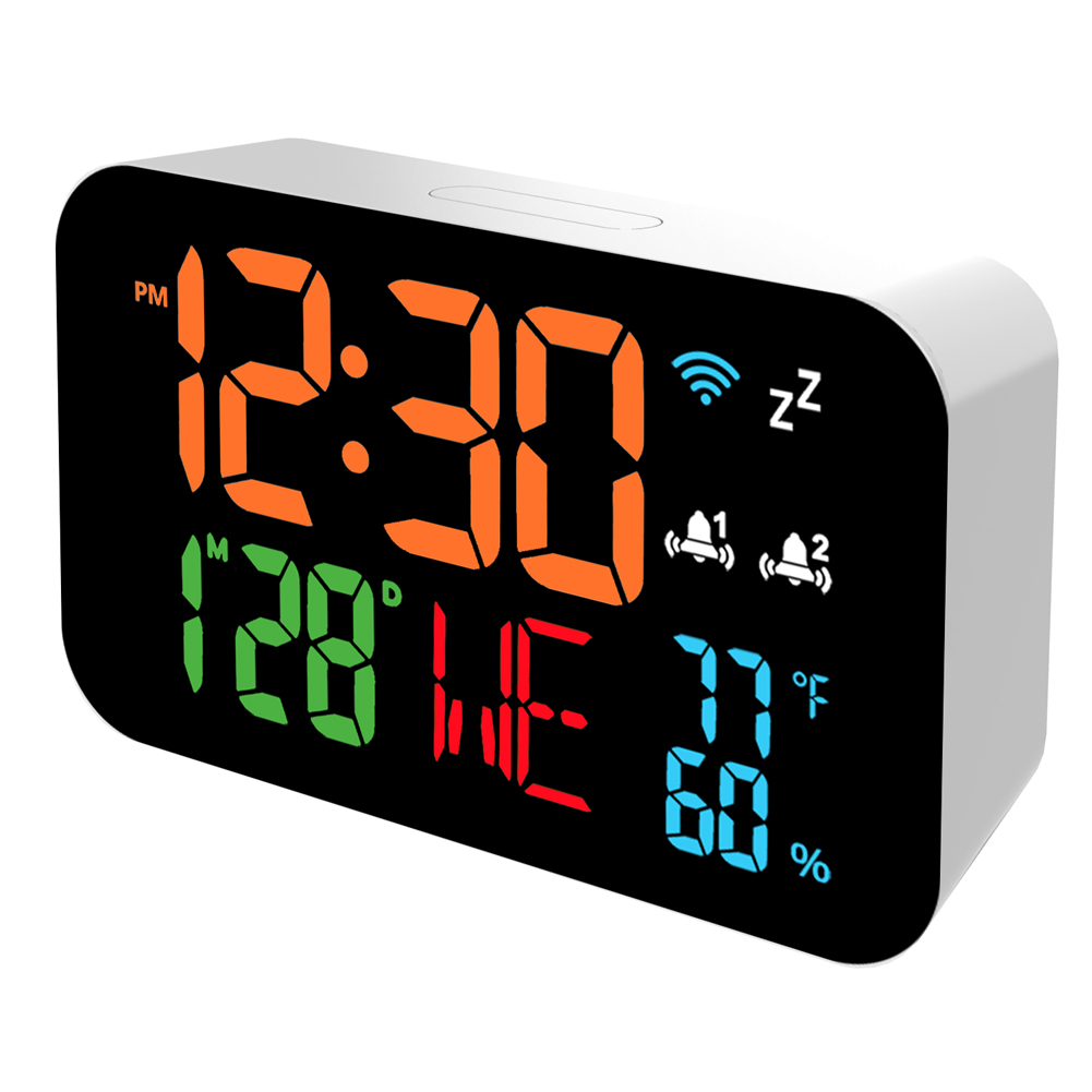 Digital Hygrometer Probe - Tuya WiFi Desktop Clock Calendar Intelligent