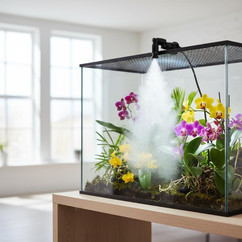 Misting Nozzle Reptile - 360 Degree Adjustable Mist Sprinkler System