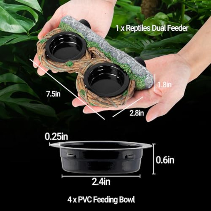 【Spot goods】Magnetic Reptile F - Water Dish Reptile review and price