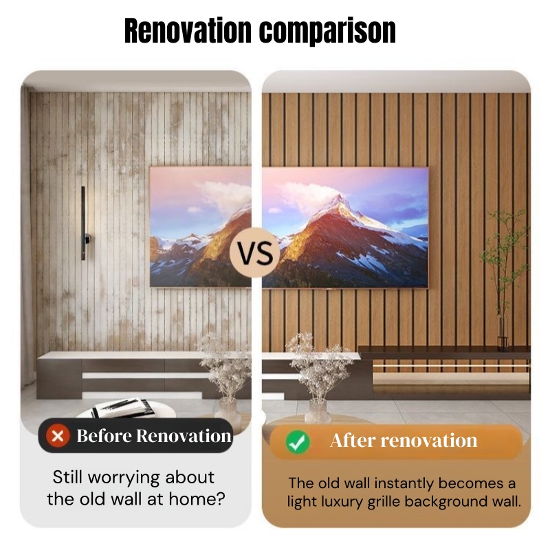 Self Adhesive Faux Grille Wall - Pvc Panel Background review and price