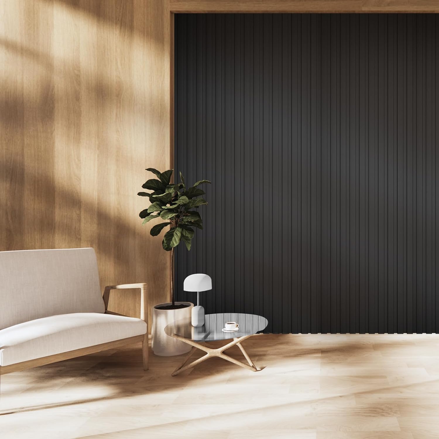 8-Pack 3D Acoustic Wall Panels - Pvc Panel Background review and price