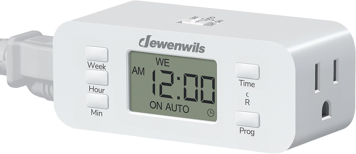 Dual Outlet Digital Timer for  - Timer Dual Outlet review and price