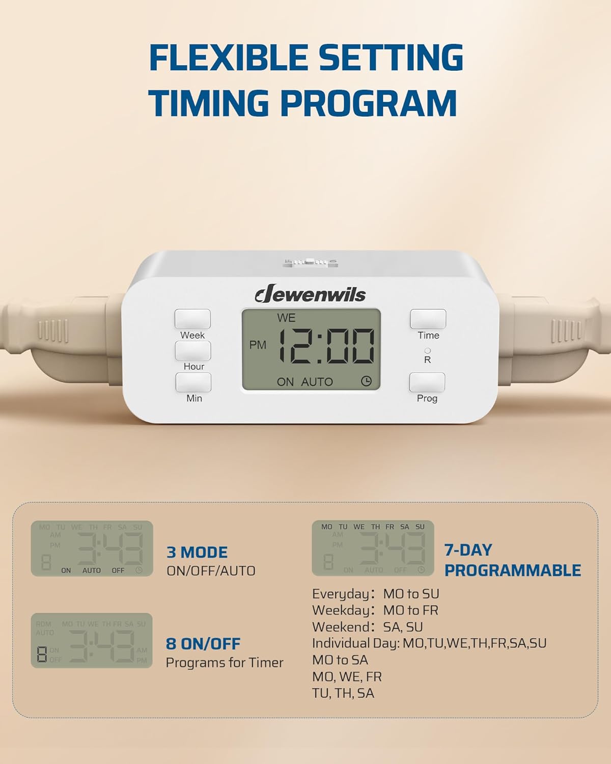 Dual Outlet Digital Timer for  - Timer Dual Outlet review and price