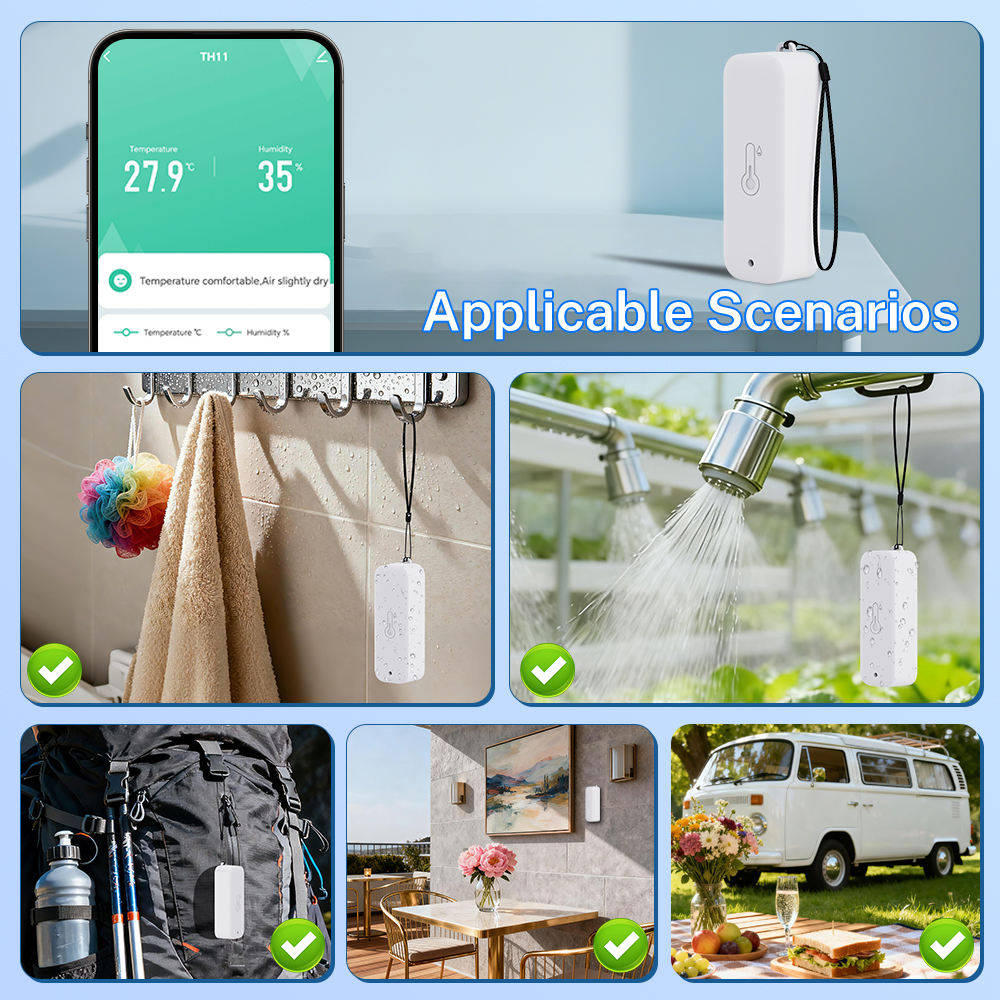 Tuya WiFi Temperature Humidity - Digital Hygrometer Probe review and price