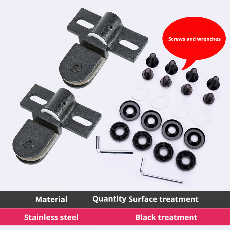 Zinc Alloy Stainless Steel Bat - Glass Door Hinge review and price