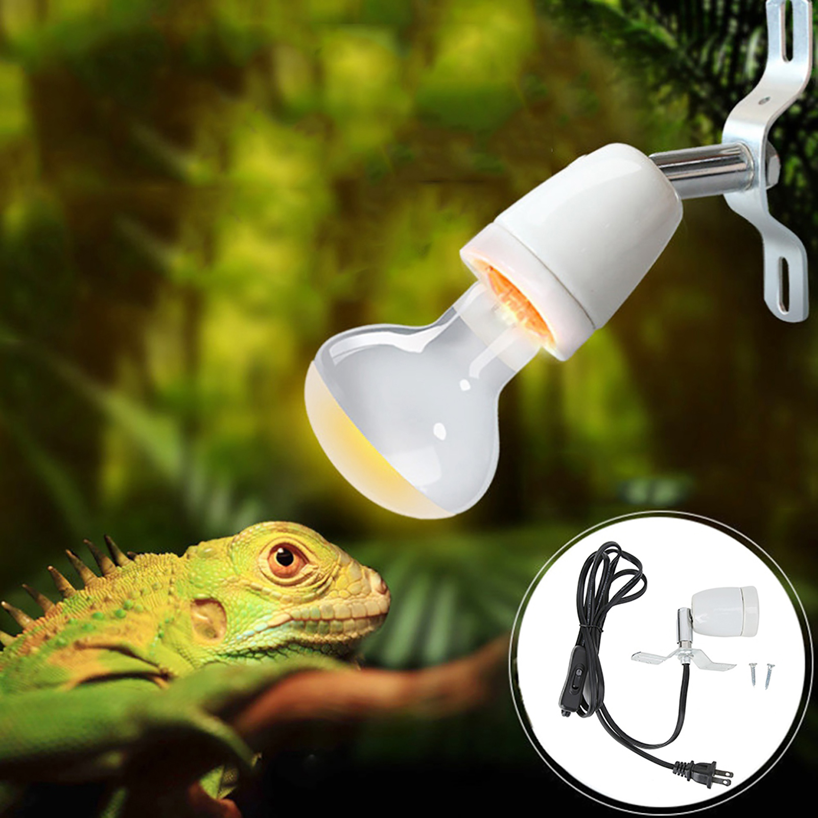 E27 Rotatable Reptile Pet Clip - Ceramic Heat Emitter review and price