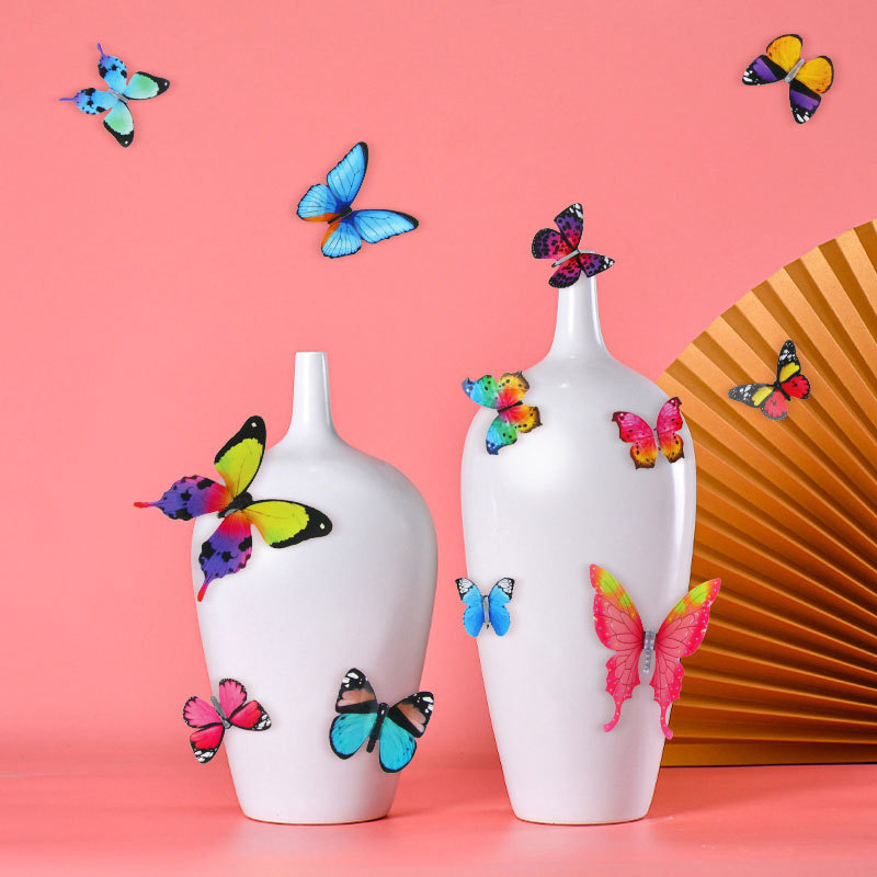 12Pcs 3D Butterfly Wall Sticke - Pvc Panel Background review and price