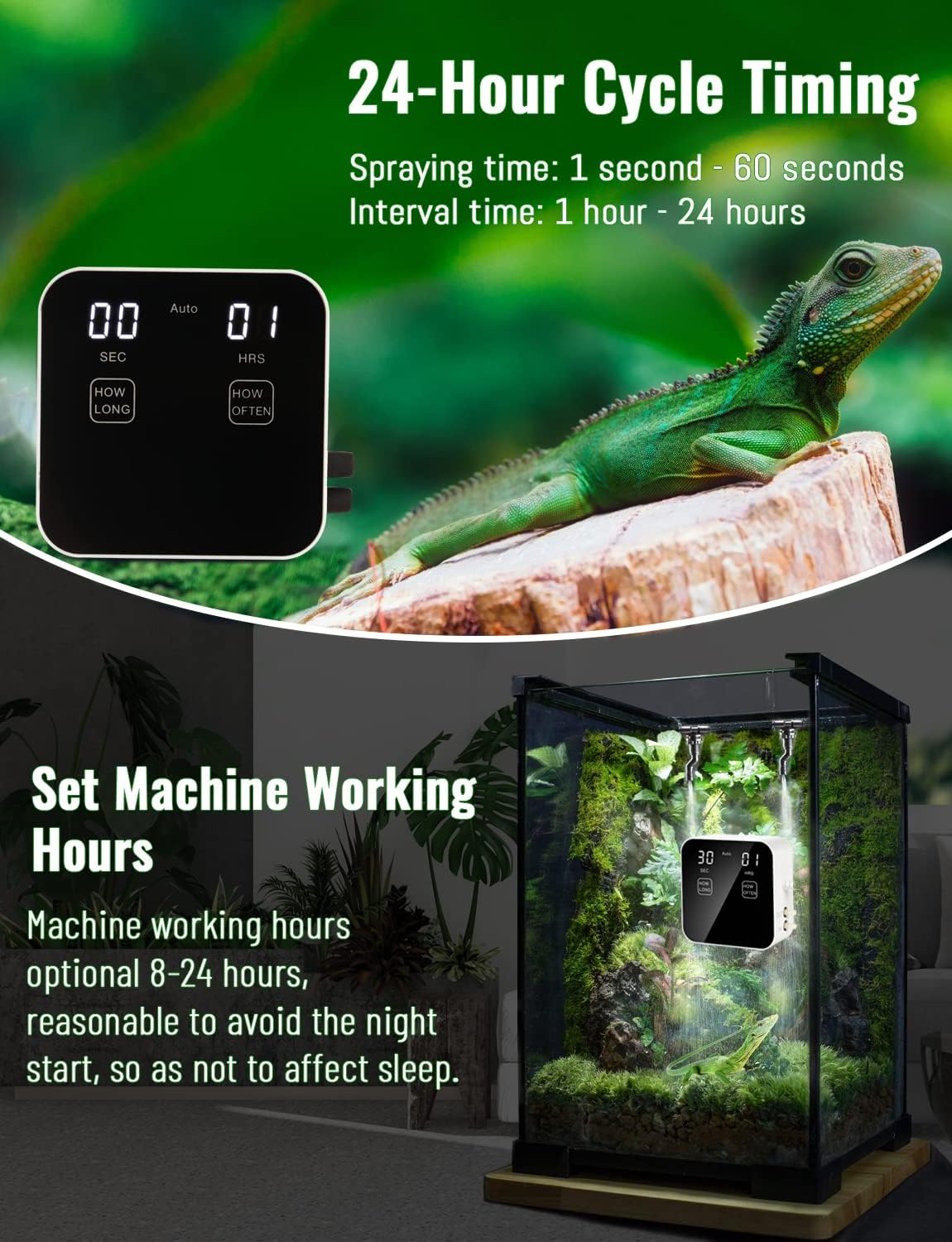 Automatic Rainforest Timing Sp - Misting Nozzle Reptile review and price