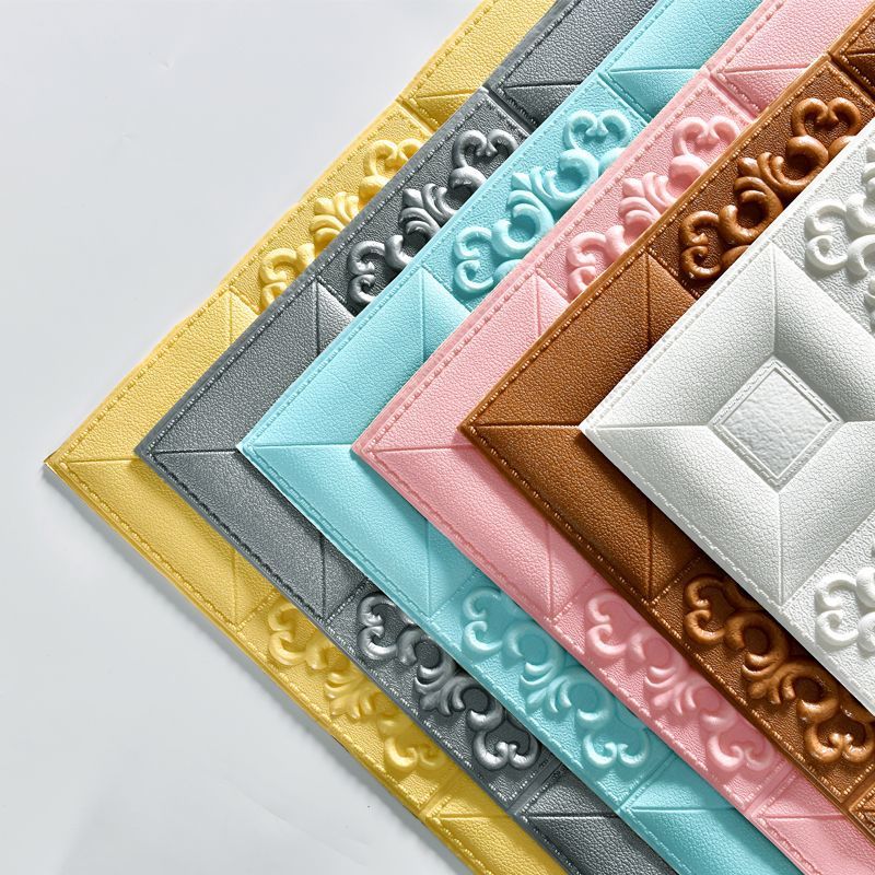 10pcs 3D Tile Brick Wall Stick - Pvc Panel Background review and price