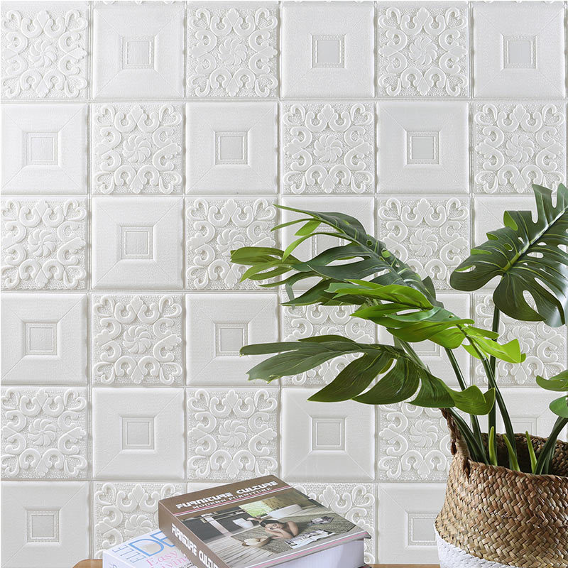 10pcs 3D Tile Brick Wall Stick - Pvc Panel Background review and price