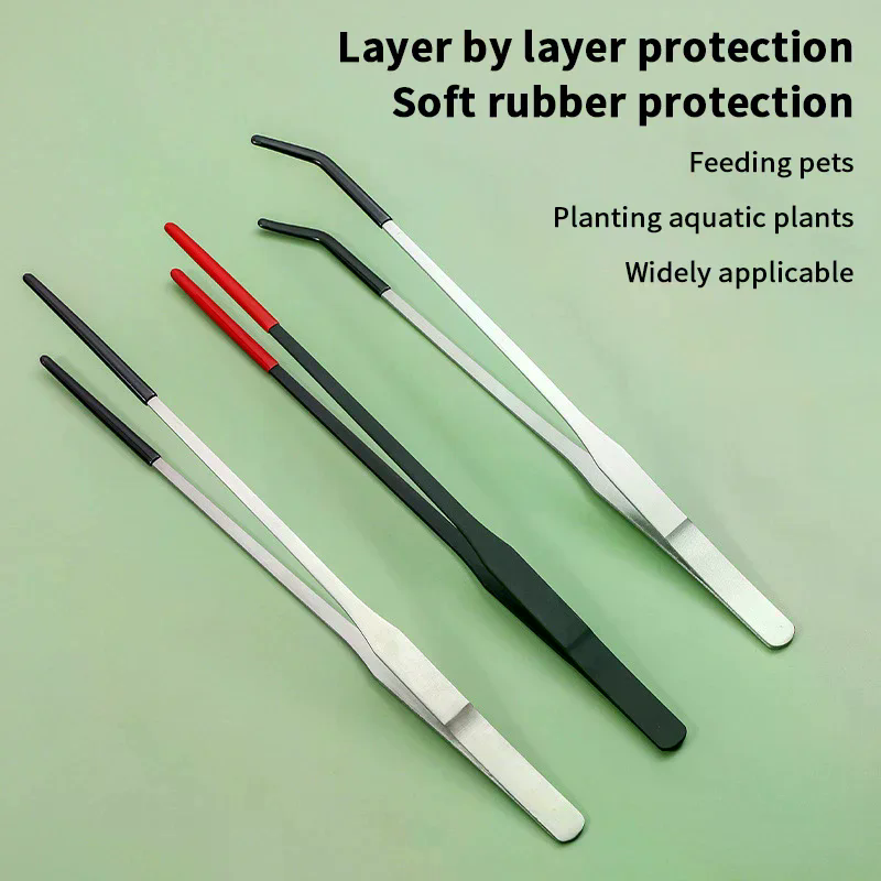 Straight and Curved Aquarium T - Feeding Tong Stainless review and price