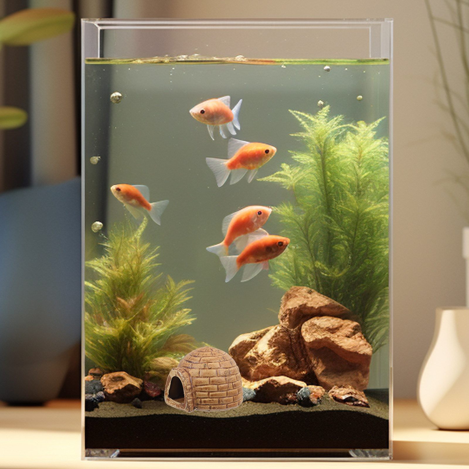 Ceramic Pleco Caves for Aquari - Hide Cave Ceramic review and price