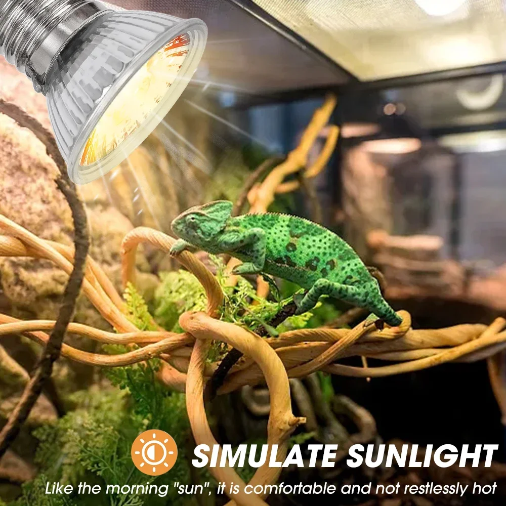 25/50/75W UVB Reptile Lamp Bul - Calcium Powder Reptile review and price