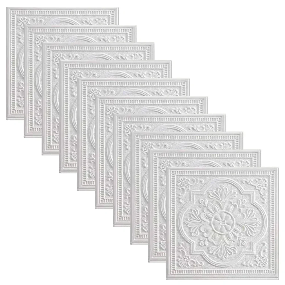 1/10 Pc 3D Wall Panel Wall Sti - Pvc Panel Background review and price