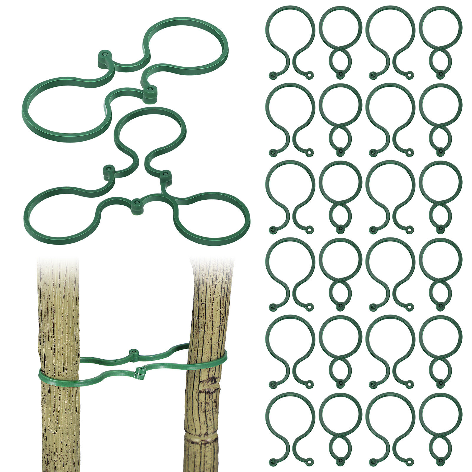 100pcs Small Clips for Climbin - Vine Climbing Plastic review and price