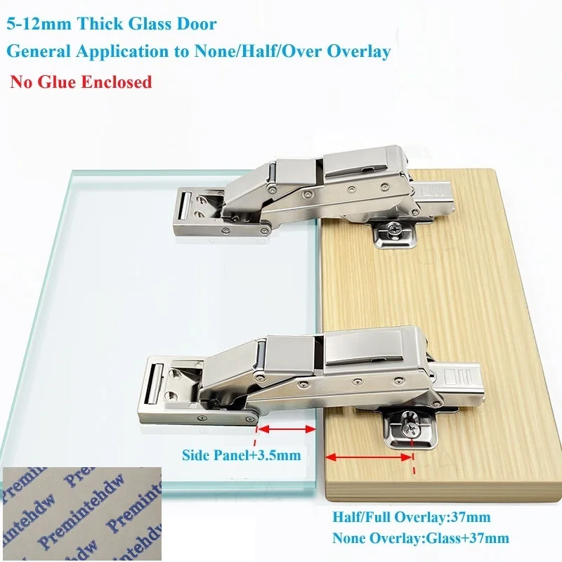 2Pcs Hydraulic Medicine Cabine - Glass Door Hinge review and price